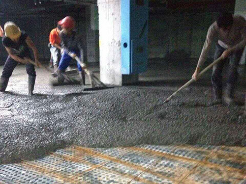 地下車庫排水板-施工現場-湖南鑫誠排水板廠家